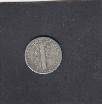 Beschrijving: 1 Dime MERCURY